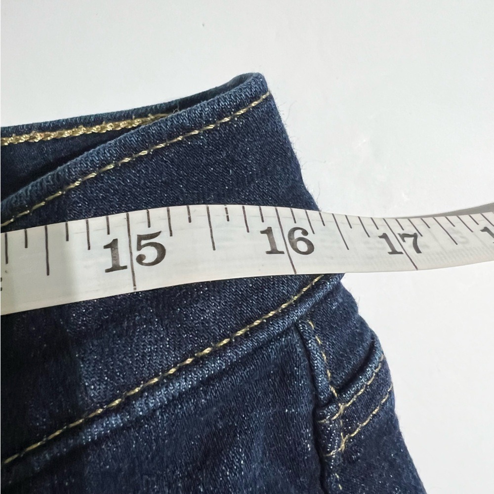 Levi's Classic Bootcut Dark Wash Jeans Size 12 Short W31 L30 - Picture 6 of 13